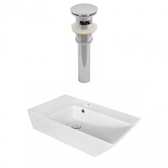 25.5-in. W Bathroom Vessel Sink Set_AI-14890