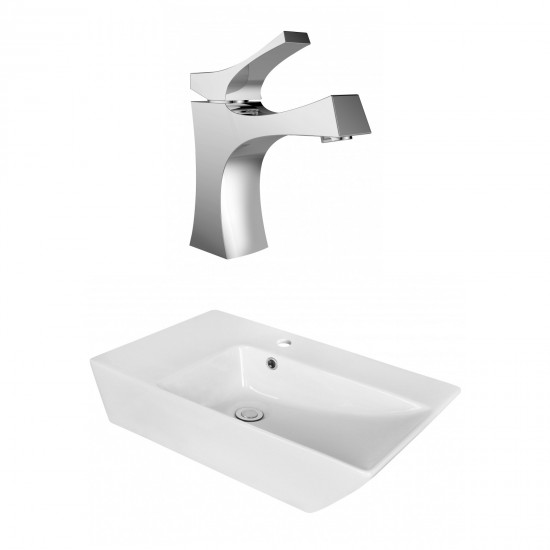 25.5-in. W Bathroom Vessel Sink Set_AI-18059