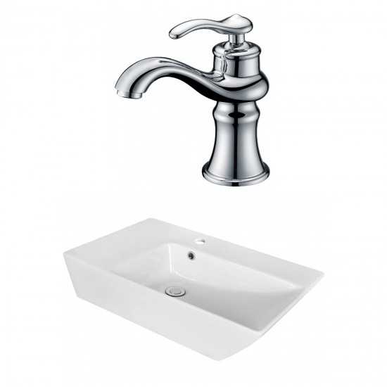 25.5-in. W Bathroom Vessel Sink Set_AI-18060