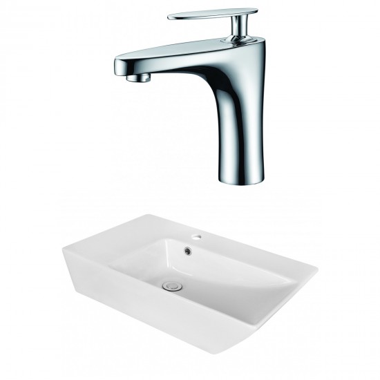 25.5-in. W Bathroom Vessel Sink Set_AI-18061