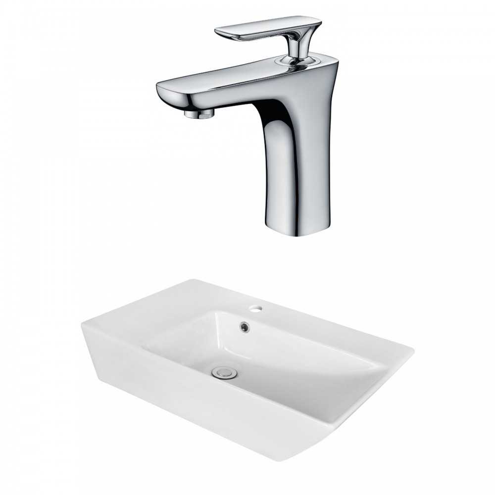 25.5-in. W Bathroom Vessel Sink Set_AI-18062