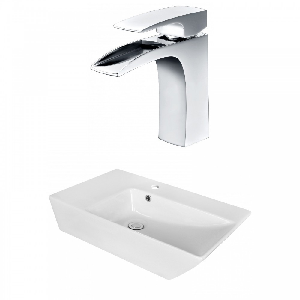 25.5-in. W Bathroom Vessel Sink Set_AI-18063