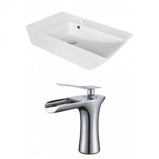 25.5-in. W Bathroom Vessel Sink Set_AI-18066