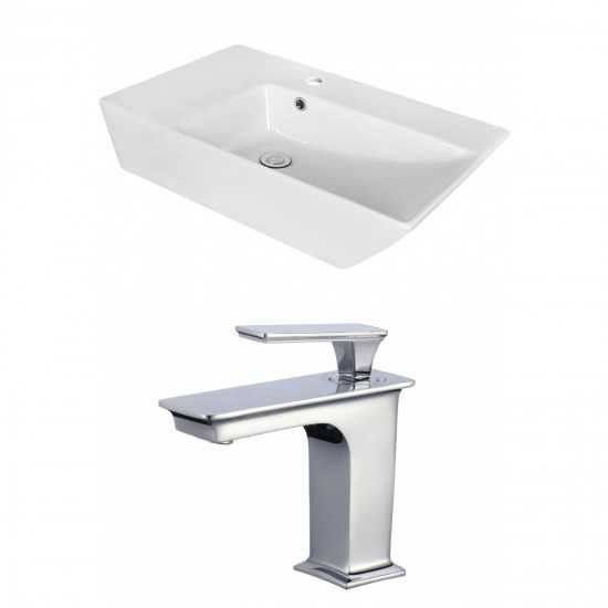 25.5-in. W Bathroom Vessel Sink Set_AI-18067