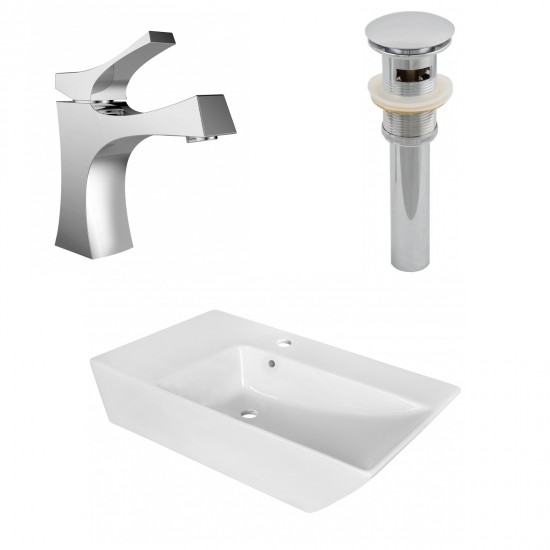 25.5-in. W Bathroom Vessel Sink Set_AI-26407