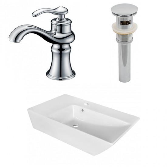 25.5-in. W Bathroom Vessel Sink Set_AI-26408