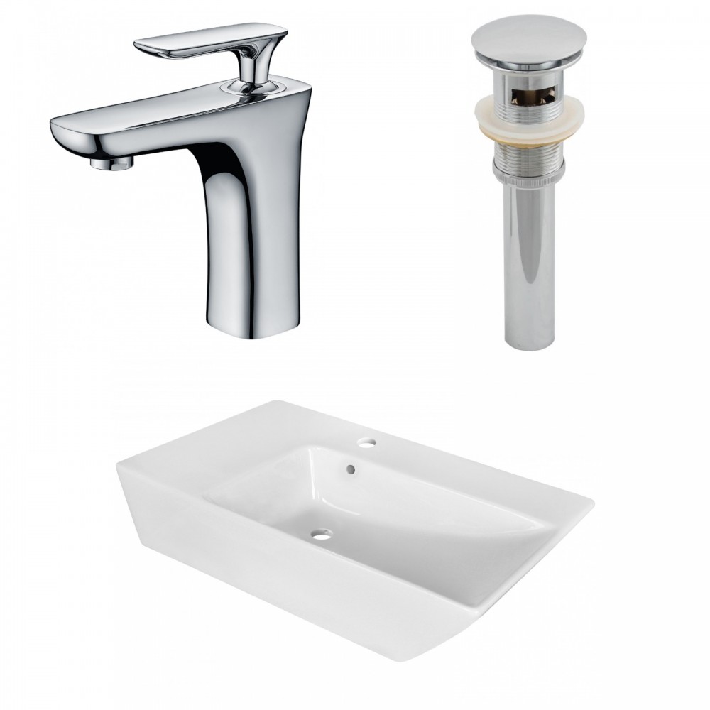 25.5-in. W Bathroom Vessel Sink Set_AI-26410