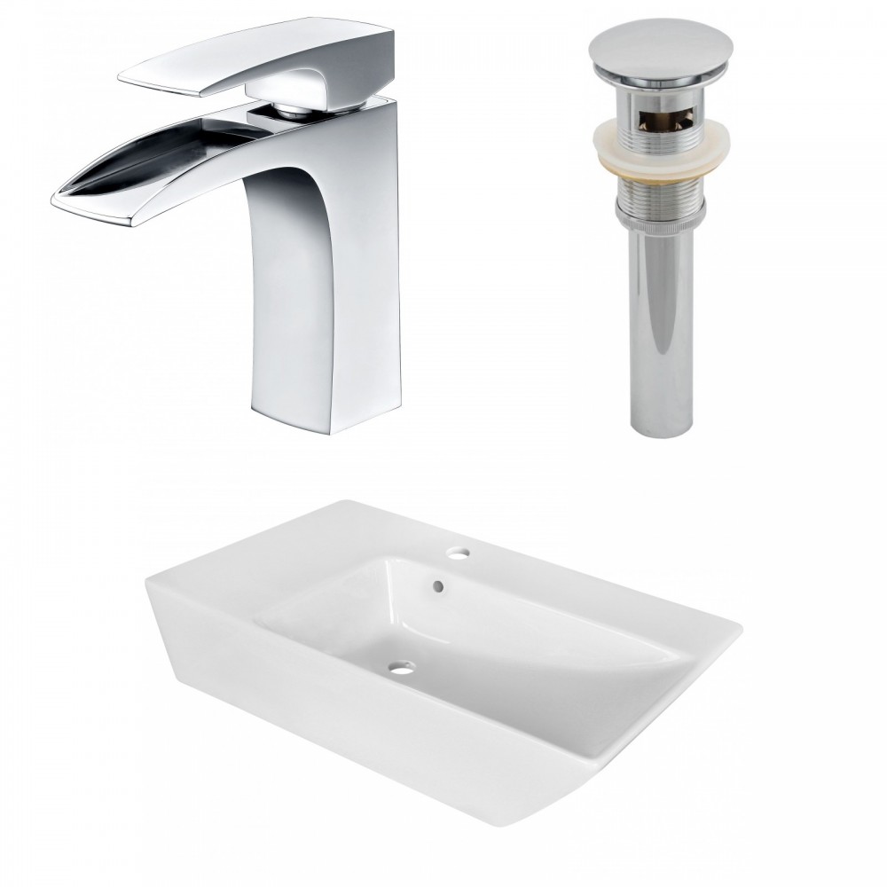 25.5-in. W Bathroom Vessel Sink Set_AI-26411