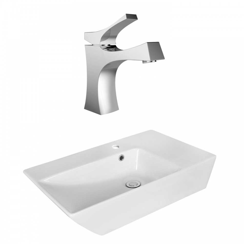 25.5-in. W Bathroom Vessel Sink Set_AI-18068