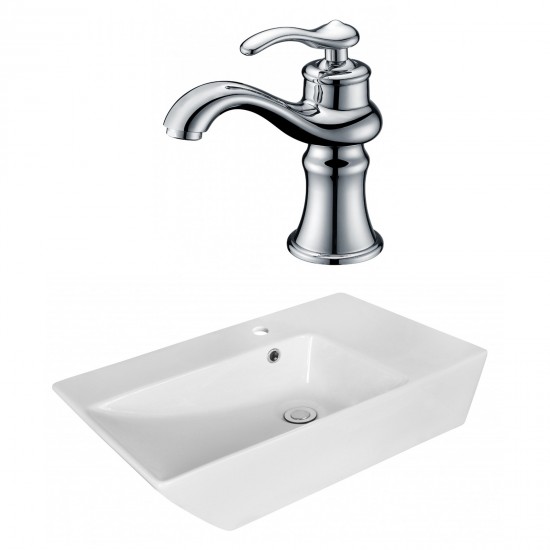 25.5-in. W Bathroom Vessel Sink Set_AI-18069