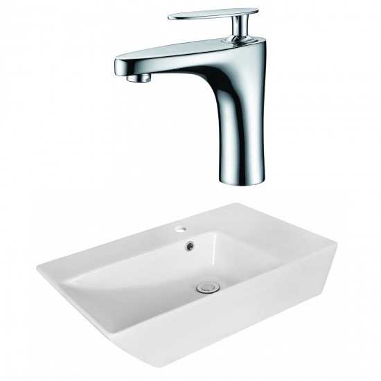 25.5-in. W Bathroom Vessel Sink Set_AI-18070