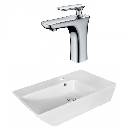 25.5-in. W Bathroom Vessel Sink Set_AI-18071