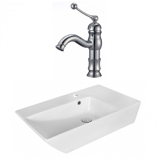 25.5-in. W Bathroom Vessel Sink Set_AI-18074