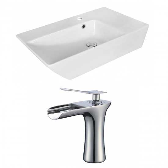 25.5-in. W Bathroom Vessel Sink Set_AI-18075