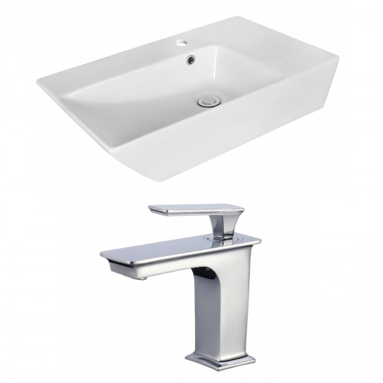 25.5-in. W Bathroom Vessel Sink Set_AI-18076