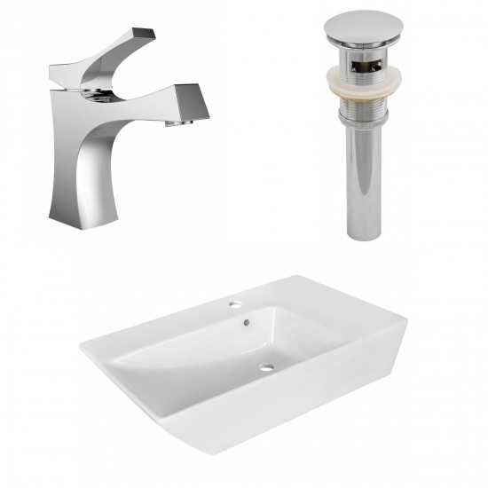 25.5-in. W Bathroom Vessel Sink Set_AI-26413