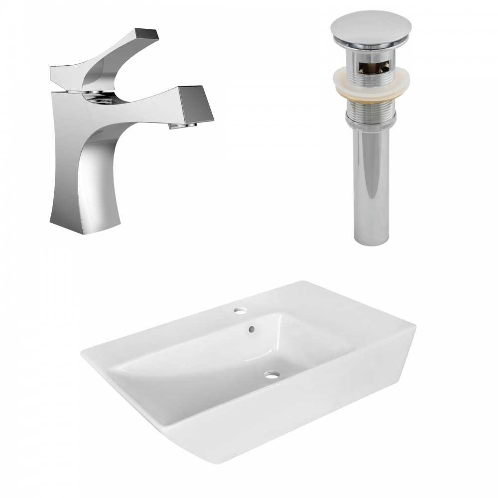 25.5-in. W Bathroom Vessel Sink Set_AI-26413