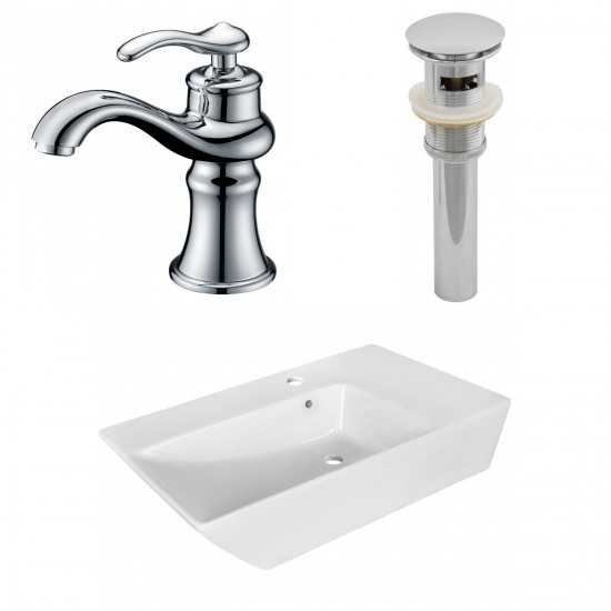 25.5-in. W Bathroom Vessel Sink Set_AI-26414