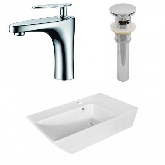 25.5-in. W Bathroom Vessel Sink Set_AI-26415