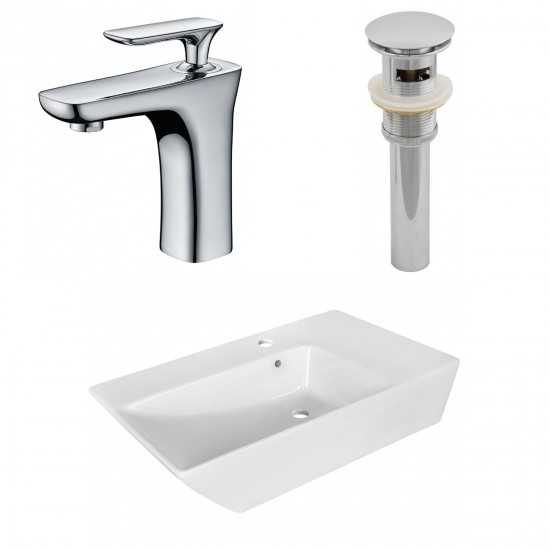 25.5-in. W Bathroom Vessel Sink Set_AI-26416