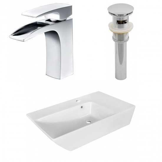 25.5-in. W Bathroom Vessel Sink Set_AI-26417