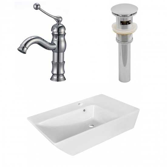 25.5-in. W Bathroom Vessel Sink Set_AI-26418