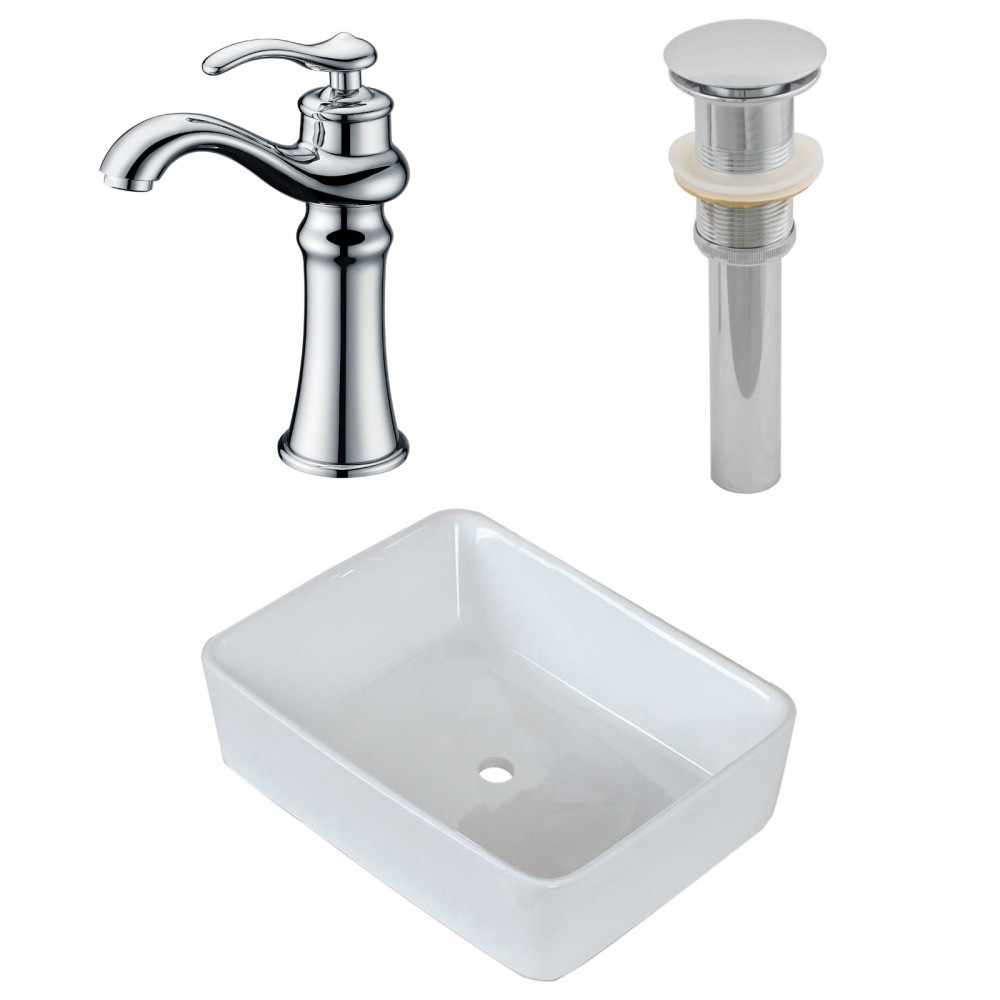 18.75-in. W Bathroom Vessel Sink Set_AI-26477