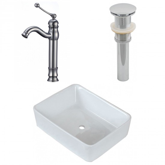 18.75-in. W Bathroom Vessel Sink Set_AI-26478