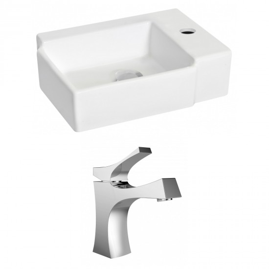 16.25-in. W Bathroom Vessel Sink Set_AI-15194