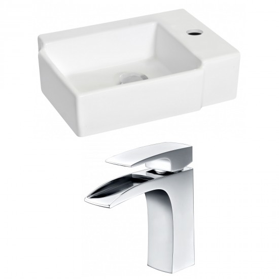 16.25-in. W Bathroom Vessel Sink Set_AI-15198