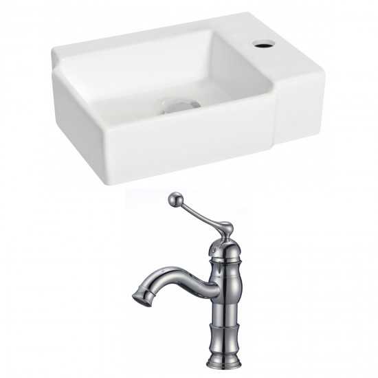 16.25-in. W Bathroom Vessel Sink Set_AI-15200