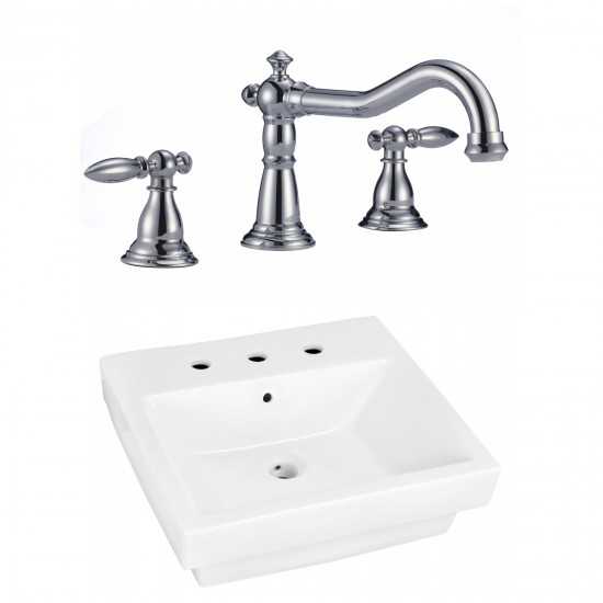 19-in. W Bathroom Vessel Sink Set_AI-22454