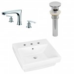 19-in. W Bathroom Vessel Sink Set_AI-26451
