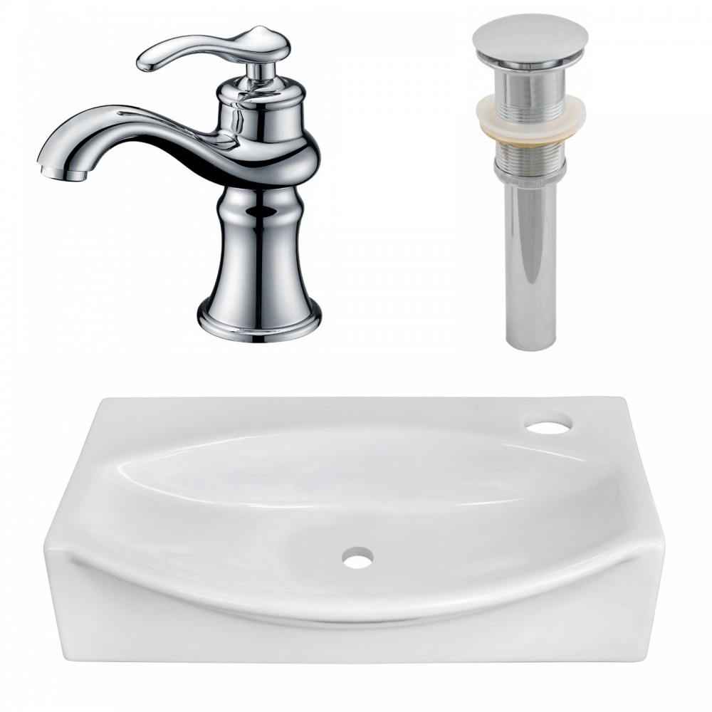 16.5-in. W Bathroom Vessel Sink Set_AI-26456