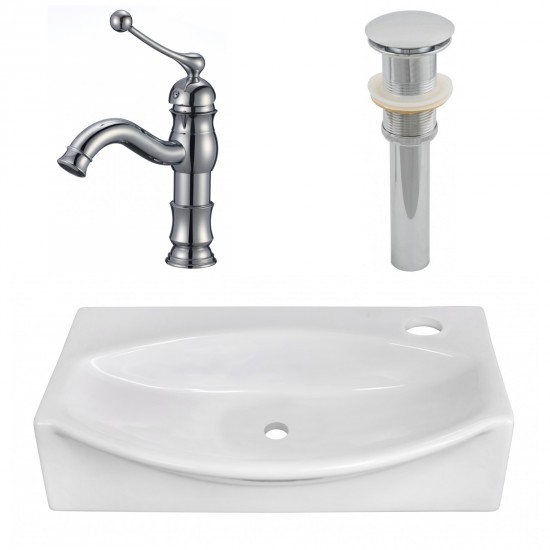 16.5-in. W Bathroom Vessel Sink Set_AI-26460