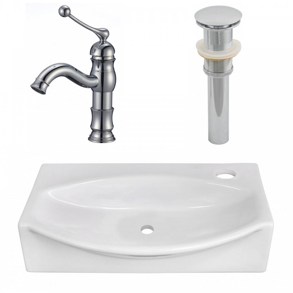 16.5-in. W Bathroom Vessel Sink Set_AI-26460