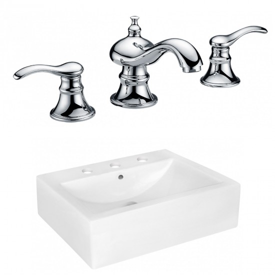 20.25-in. W Bathroom Vessel Sink Set_AI-22487