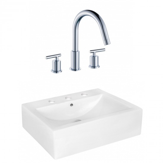 20.25-in. W Bathroom Vessel Sink Set_AI-22491