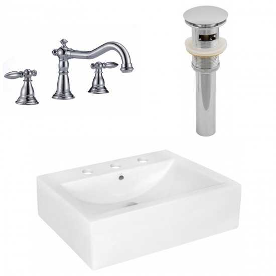 20.25-in. W Bathroom Vessel Sink Set_AI-26475