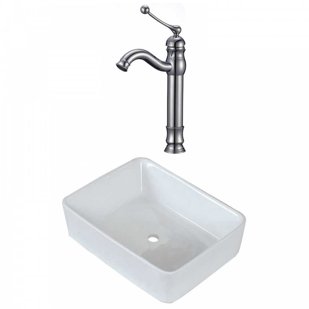 18.75-in. W Bathroom Vessel Sink Set_AI-22496