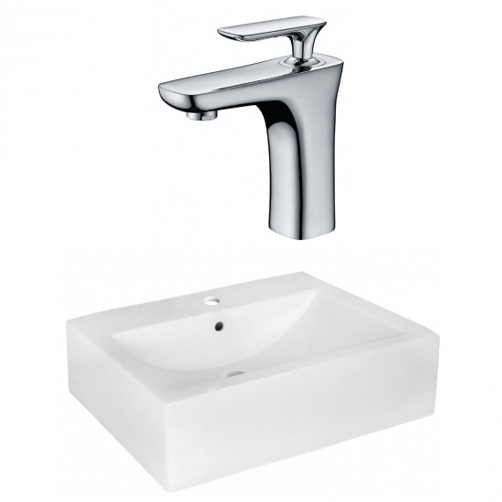 20.25-in. W Bathroom Vessel Sink Set_AI-22507