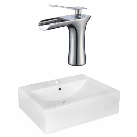 20.25-in. W Bathroom Vessel Sink Set_AI-22511