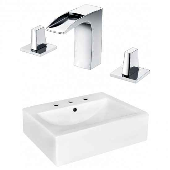 20.25-in. W Bathroom Vessel Sink Set_AI-22516