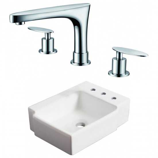 16.25-in. W Bathroom Vessel Sink Set_AI-22565