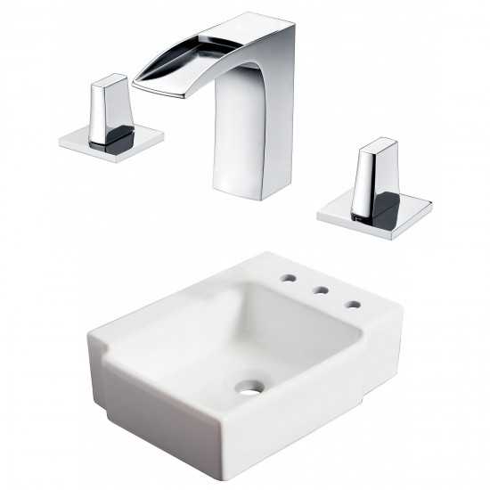 16.25-in. W Bathroom Vessel Sink Set_AI-22566