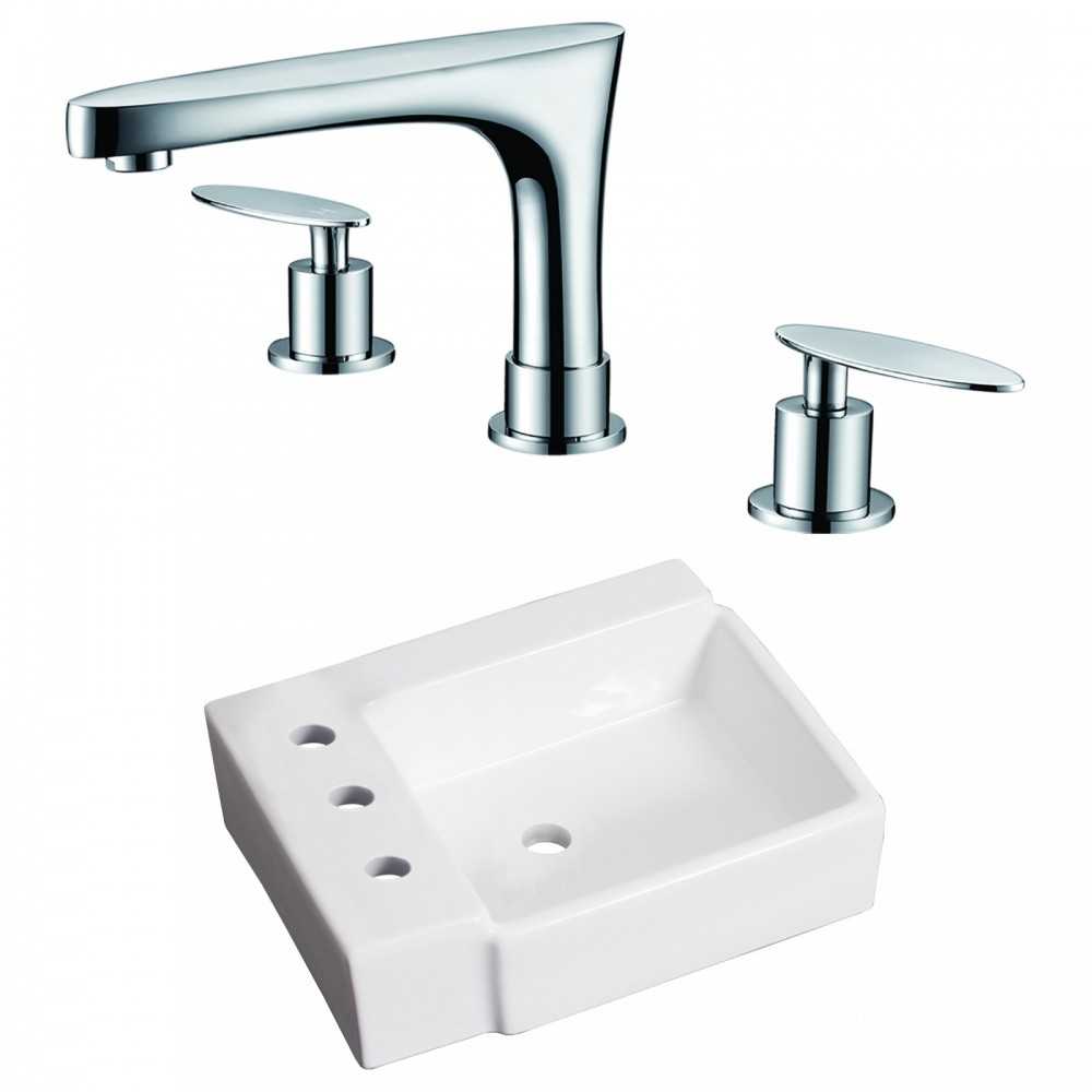 16.25-in. W Bathroom Vessel Sink Set_AI-22581