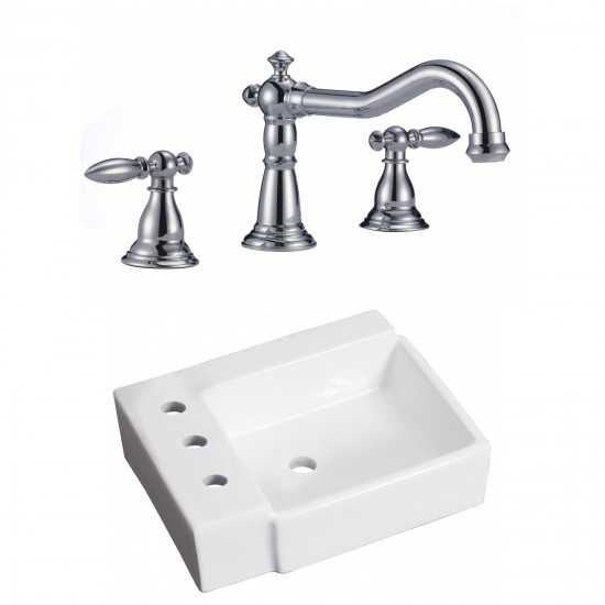 16.25-in. W Bathroom Vessel Sink Set_AI-22583