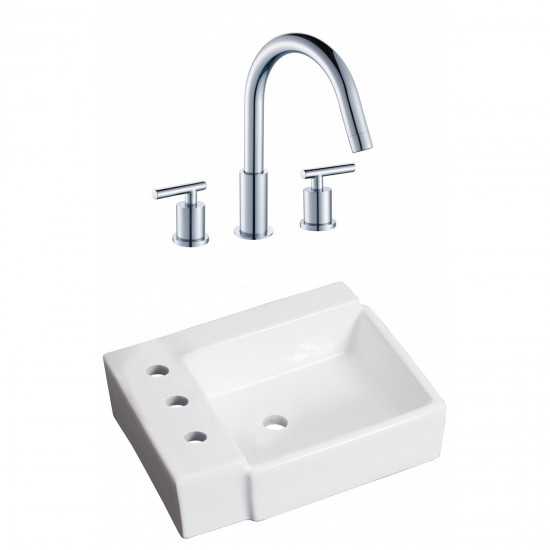 16.25-in. W Bathroom Vessel Sink Set_AI-22584