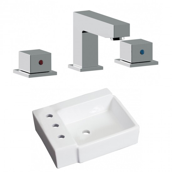 16.25-in. W Bathroom Vessel Sink Set_AI-22585