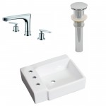 16.25-in. W Bathroom Vessel Sink Set_AI-26537